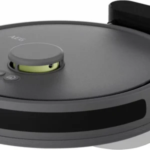 AEG AR71HW1DG Saugroboter mit Wischfunktion, WiFi, präzise LiDAR Navigation, Beutellos, Saugleistung 4000 Pa, Lithium Akku 14,4 V, bis zu 175 min. Laufzeit, bis 140m², Wassertank 0,28 l, Dunkelgrau