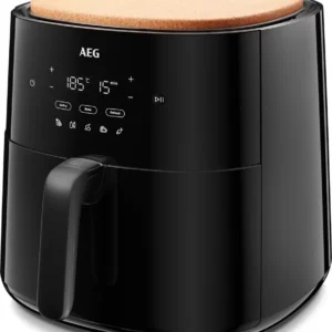 AEG Heissluftfritteuse AAF7B 7000 / Fassungsvermögen: 6,8 l AAF7B Schwarz,