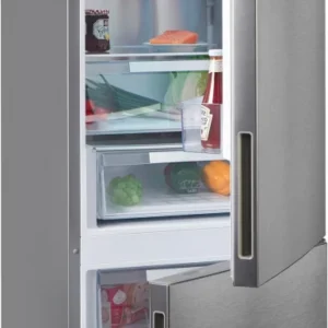 Bauknecht KGDNF 203 A Kühl/Gefrierkombination, 249 Liter Volumen, EEK: A, Silberfarben