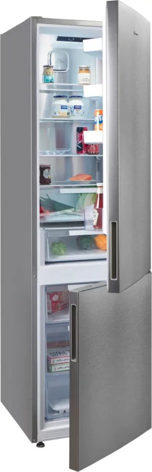 Bauknecht KGDNF 203 A Kühl/Gefrierkombination, 249 Liter Volumen, EEK: A, Silberfarben