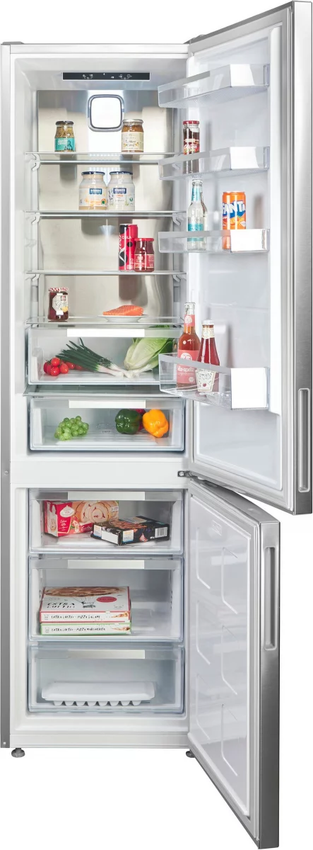 Bauknecht KGDNF 203 A Kühl/Gefrierkombination, 249 Liter Volumen, EEK: A, Silberfarben – Bild 2