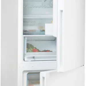 Bosch KGE39AWCA Kühl/Gefrierkombination, 343 Liter Volumen, EEK: C, Low Frost - geringere Eisbildung - schnelleres Abtauen, Weiß, VitaFresh, EasyAccess Shelf