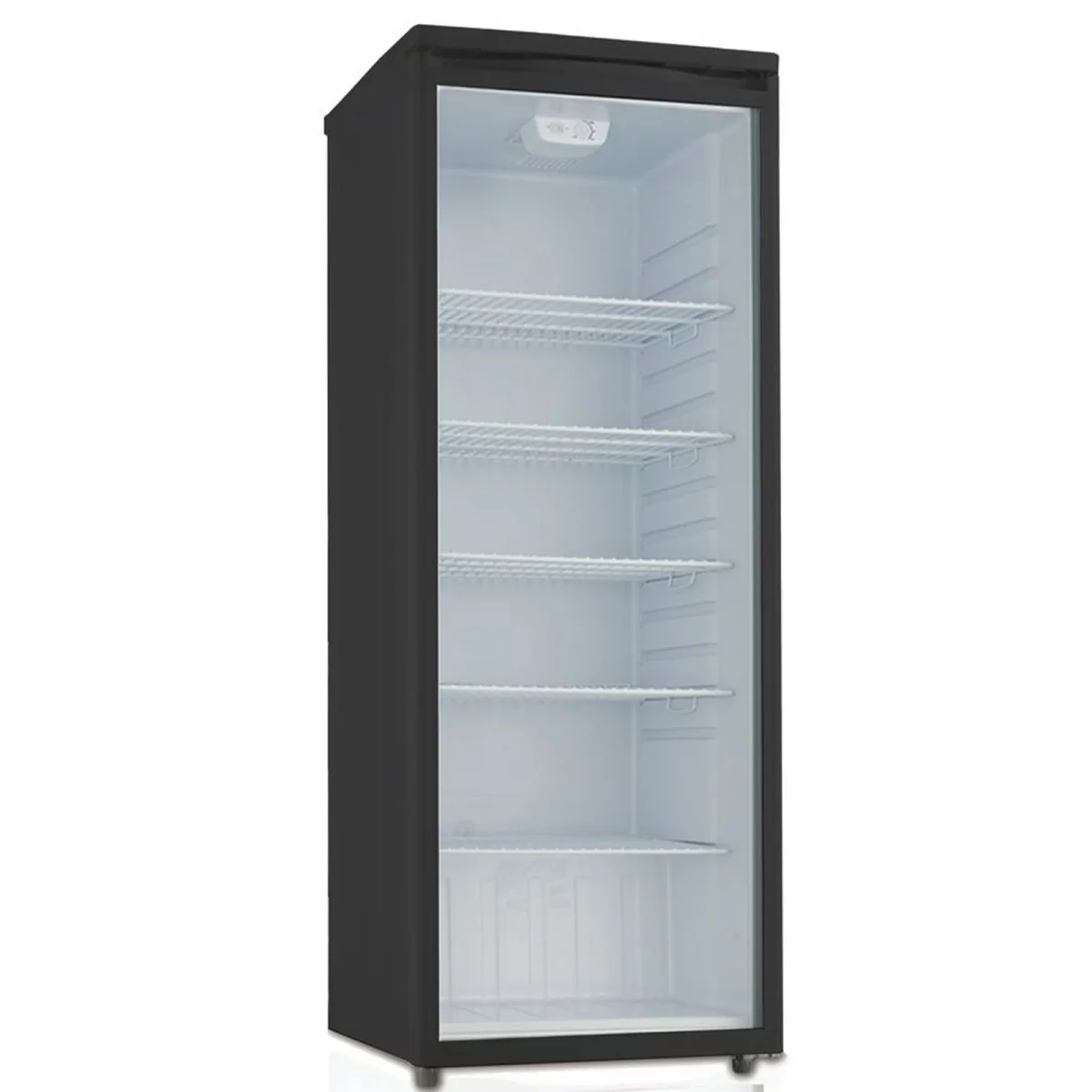 Geratek Kiruna GK2000B Flaschenkühlschrank 259L LED Schwarz Gewerbe EEK: F
