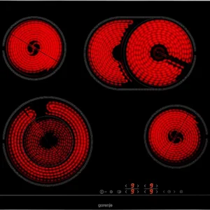 Gorenje Glaskeramik-Kochfeld · ECT643BSCOT Schwarz TouchControl Induktion 2200 W 8 kg 595 mm x 520 mm