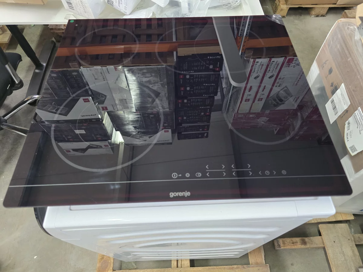 Gorenje Glaskeramik-Kochfeld · ECT643BSCOT Schwarz TouchControl Induktion 2200 W 8 kg 595 mm x 520 mm – Bild 2