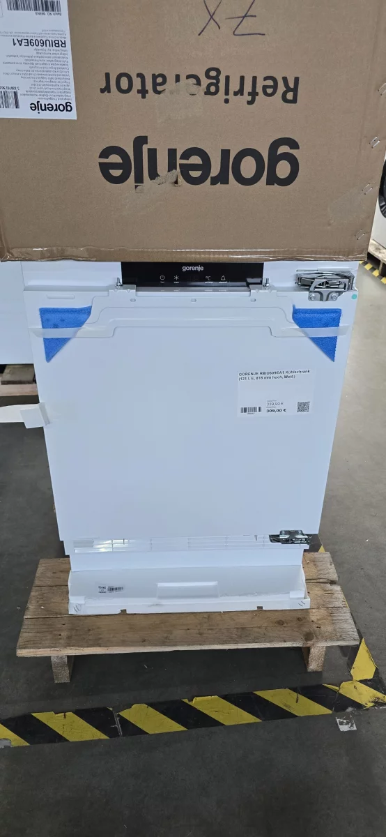 GORENJE RBIU609EA1 Kühlschrank (121 l, E, 818 mm hoch, Weiß) – Bild 2