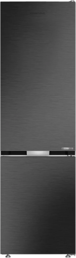 Grundig GKPN 36960 XD Kühl-/Gefrierkombination dark inox, EEK: A, No Frost, Extra leise mit nur 32 dB(A), AeroFresh, 0-3°C SuperFresh