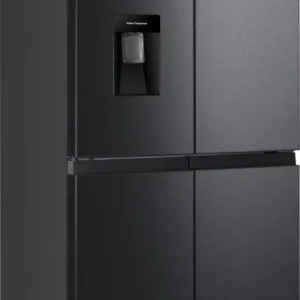 Hanseatic Side by side HCDB18080DWDI Multi Door, NoFrost, Wasserspender, Display, Türalarm, Nutzinhalt: 419 Liter, EEK: D (A-G)