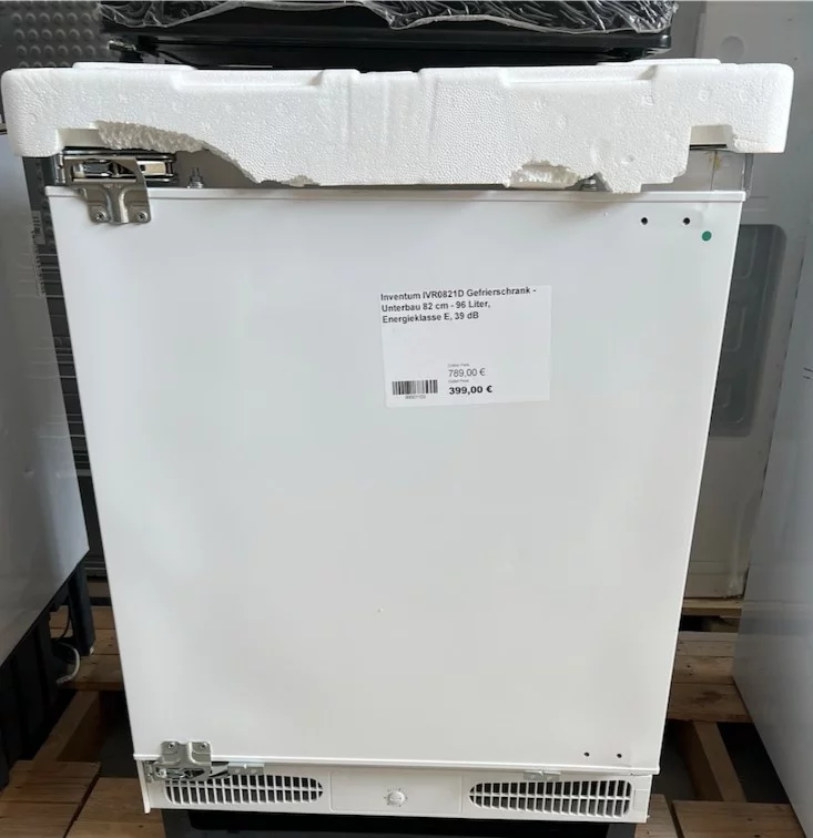 Inventum IVR0821D Gefrierschrank - Unterbau 82 cm - 96 Liter, Energieklasse E, 39 dB