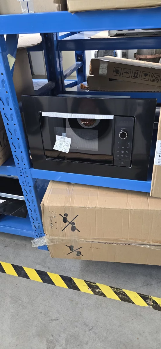 Neff Einbau-Mikrowelle HLAWG26S3, 20 Liter, 5 Leistungsstufen, Seitliche Drehtür, LED-Display, Bedienknebel & 1-Touch Buttons, Automatikprogramme – Bild 3