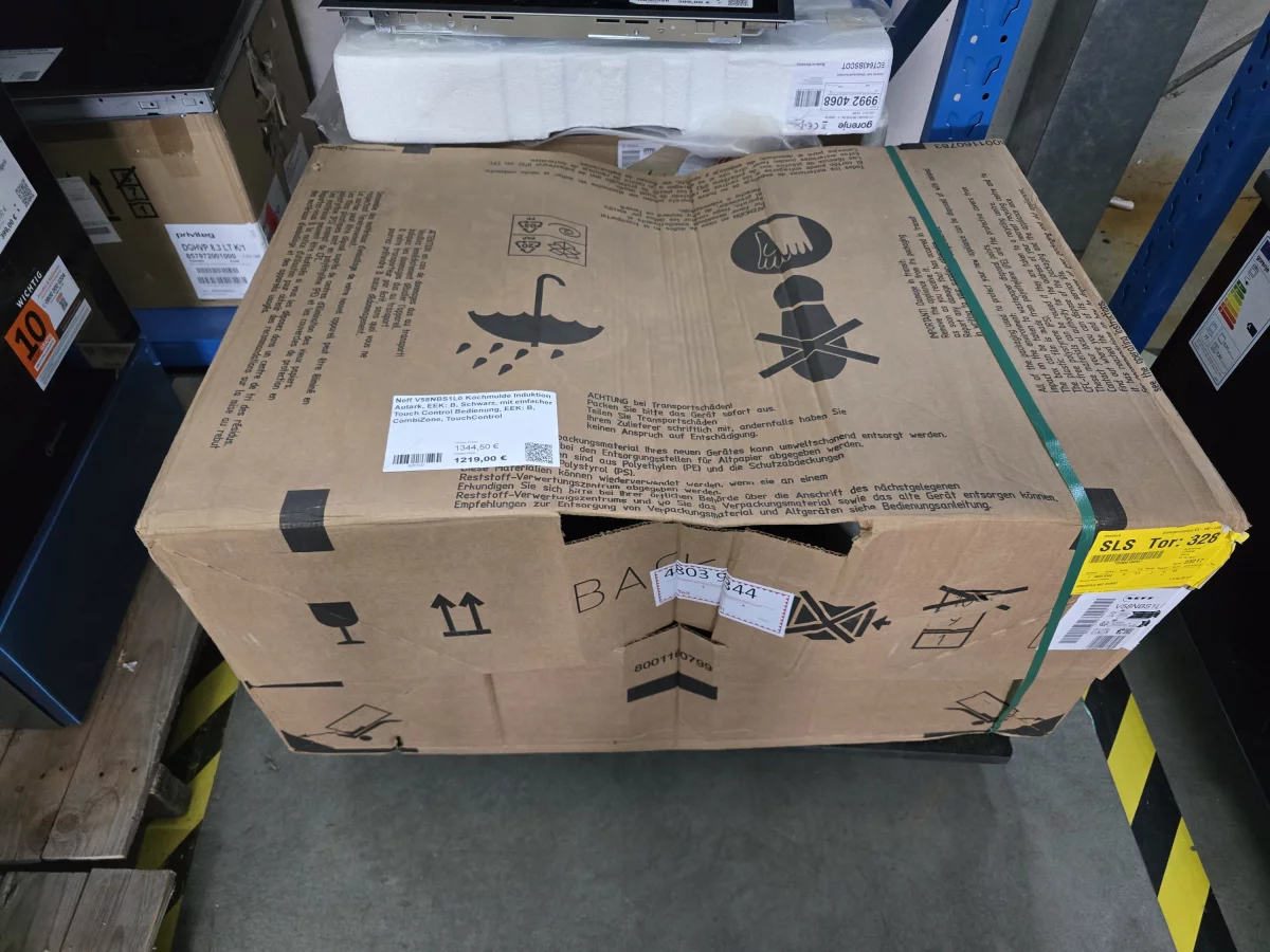 Neff V58NBS1L0 Kochmulde Induktion Autark, EEK: B, Schwarz, mit einfacher Touch Control Bedienung, EEK: B, CombiZone, TouchControl – Bild 2