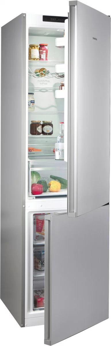 Siemens KG39N2LAF Kühl/Gefrierkombination, 363 Liter Volumen, EEK: A, noFrost, hyperFresh 0°C Schublade, nahtlose Platzierung, LED-Licht